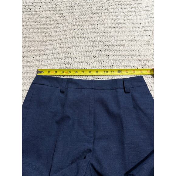 Le Suit Dress Pants Trousers Pleated Womens Sz 8 Blue Fully Lined - Picture 5 of 12